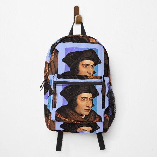 Item preview, English Philosopher Thomas More - blue - illustration  designed and sold by Litstoy.