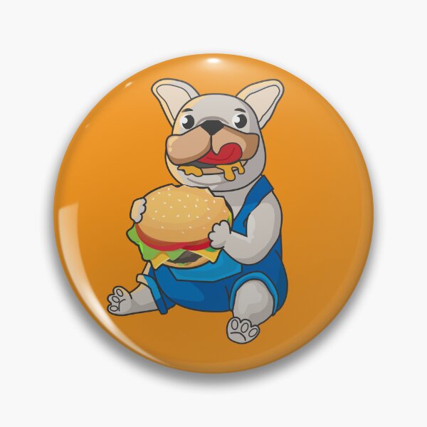 Item preview, Frenchie Hamburger , Always Hungry designed and sold by TheBlackCircle.