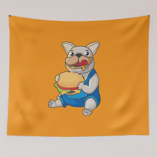 Item preview, Frenchie Hamburger , Always Hungry designed and sold by TheBlackCircle.