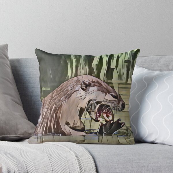 Item preview, Hungry Otter In Retro Pop designed and sold by Fearless-Fox.