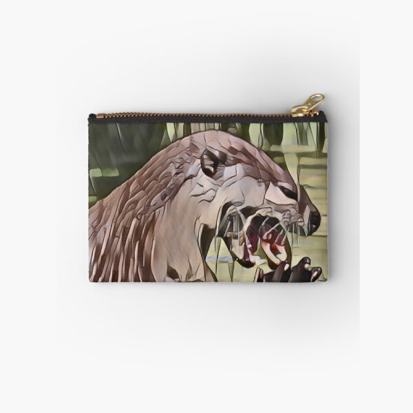 Item preview, Hungry Otter In Retro Pop designed and sold by Fearless-Fox.