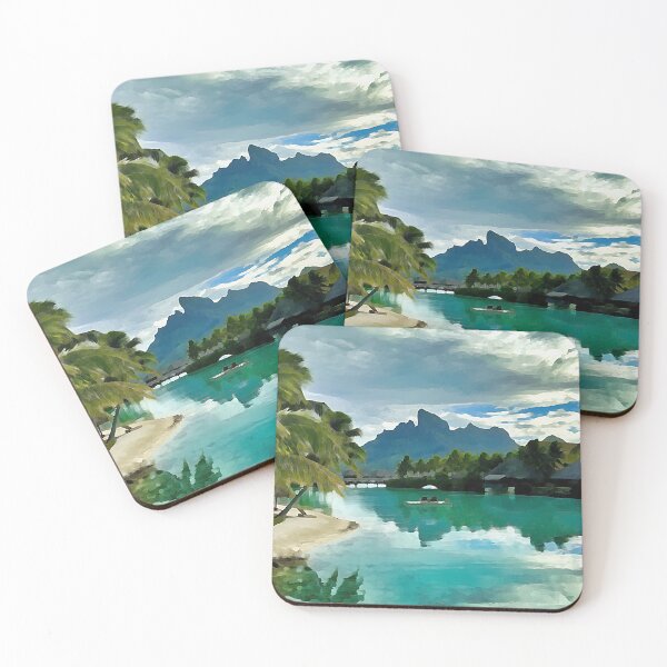 Item preview, Bora Bora - Poster designed and sold by ryanstravels.