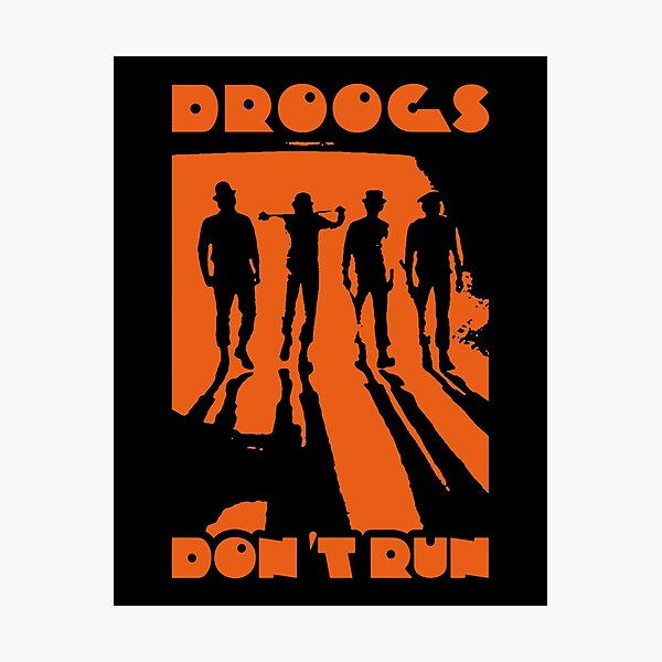 Item preview, A Clóckwórk Droogs Don’t Run Orange Classic Movie designed and sold by ArtFashionSmith.