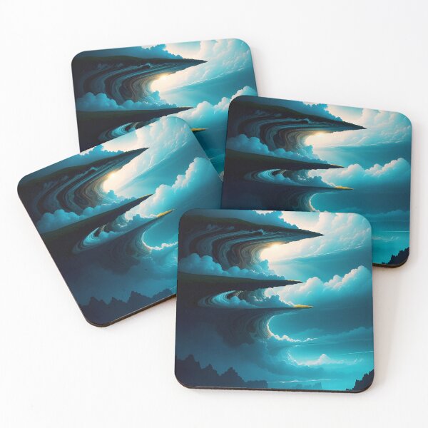 Item preview, Fantasy alien planet with beautifull colourfull clouds designed and sold by SJG-digital.