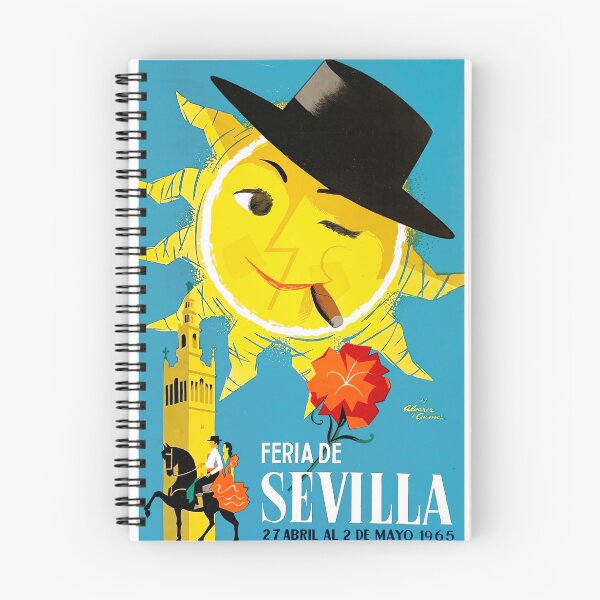 Item preview, 1965 Feria de Sevilla Vintage Poster designed and sold by Rivieragiftshop.