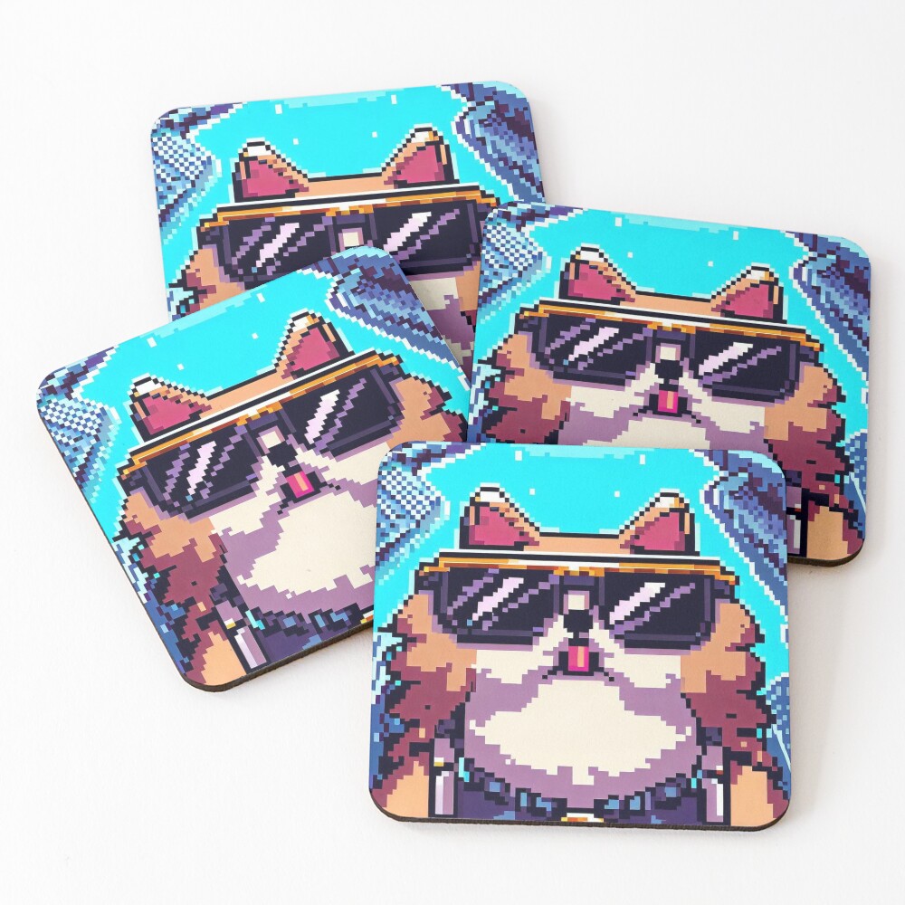 Item preview, Coasters (Set of 4) designed and sold by workingblob.