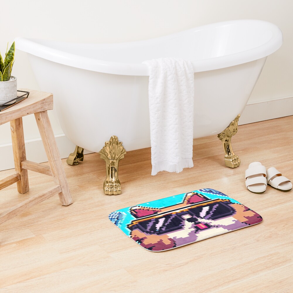 Item preview, Bath Mat designed and sold by workingblob.