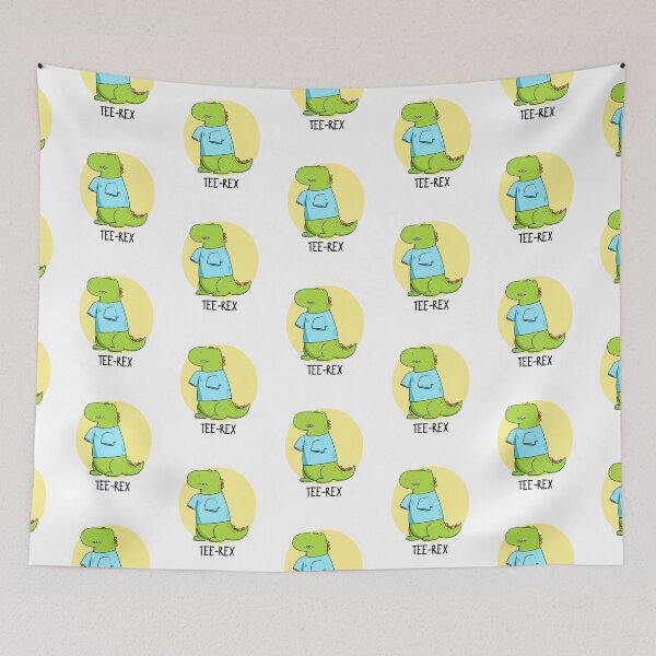 Item preview, Tee Rex Funny TShirt TRex Dinosaur Puns  designed and sold by punnybone.