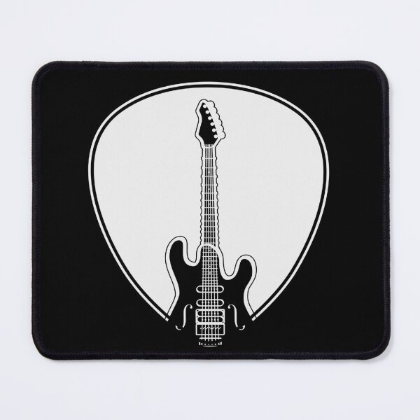 Item preview, Harmony in Shadows: Black Bass Guitar Art designed and sold by izzydigital.