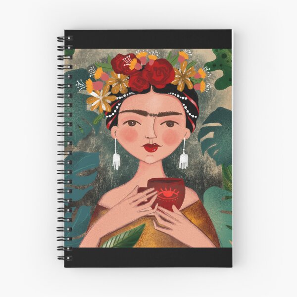 Item preview, Frida with red cup designed and sold by Anastasia-May.