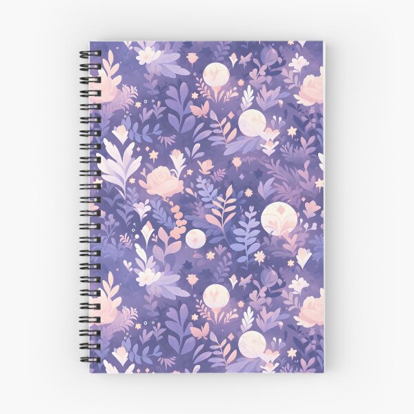 Item preview, Purple Plants pattern designed and sold by HydraDreams.