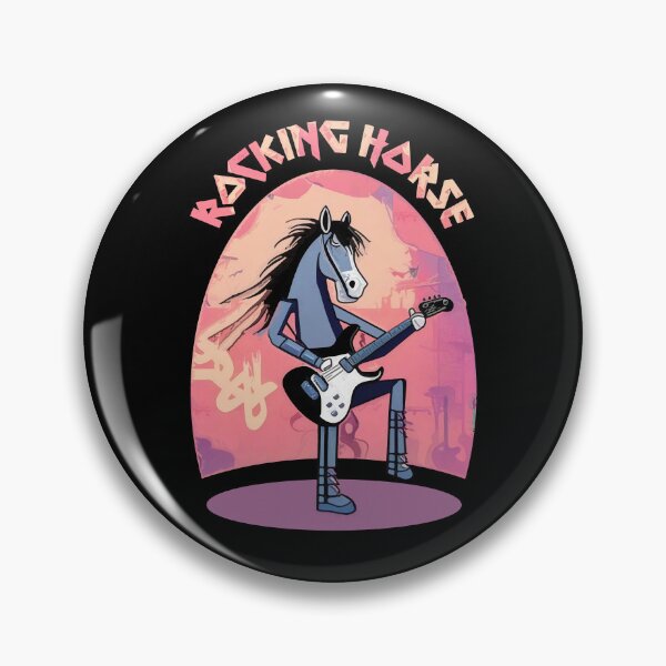 Item preview, Cool music rocking horse (#06) [Create a set!] designed and sold by SolidEarthArt.