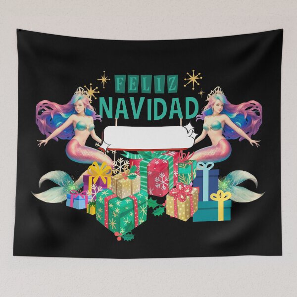 Item preview, Sirenas Merfolk Ondine Sirenas Feliz Navidad designed and sold by SirenasWorld.