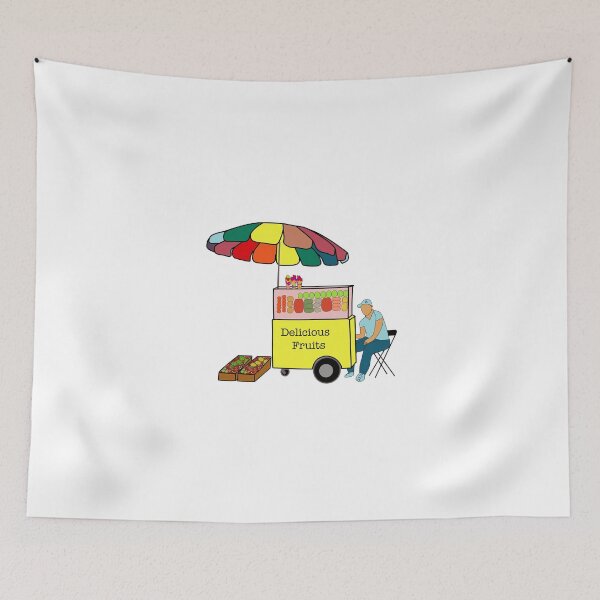 Item preview, street Food Vendor in Los Angeles designed and sold by FrenchCarAmel.