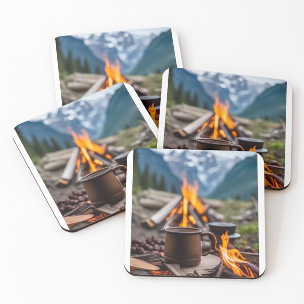 Item preview, Coffee by the campfire designed and sold by Ansgar82.