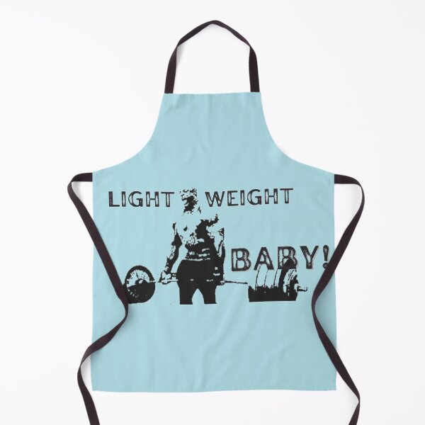 Item preview, LIGHT WEIGHT BABY!!  Gym motivation quotes designed and sold by cosmic-cube.