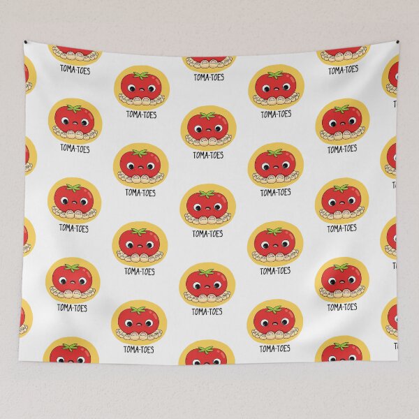 Item preview, Toma-toes With Toes Funny Tomato Puns  designed and sold by punnybone.