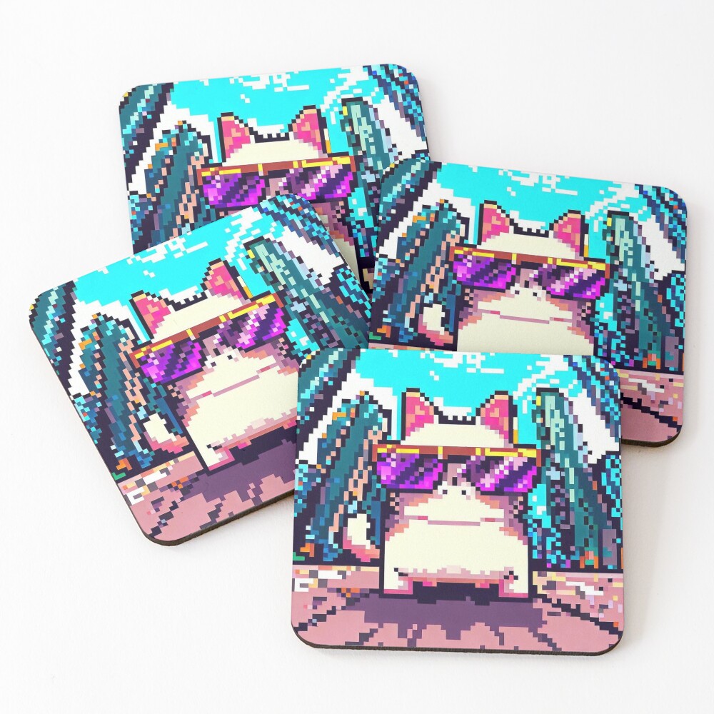 Item preview, Coasters (Set of 4) designed and sold by workingblob.