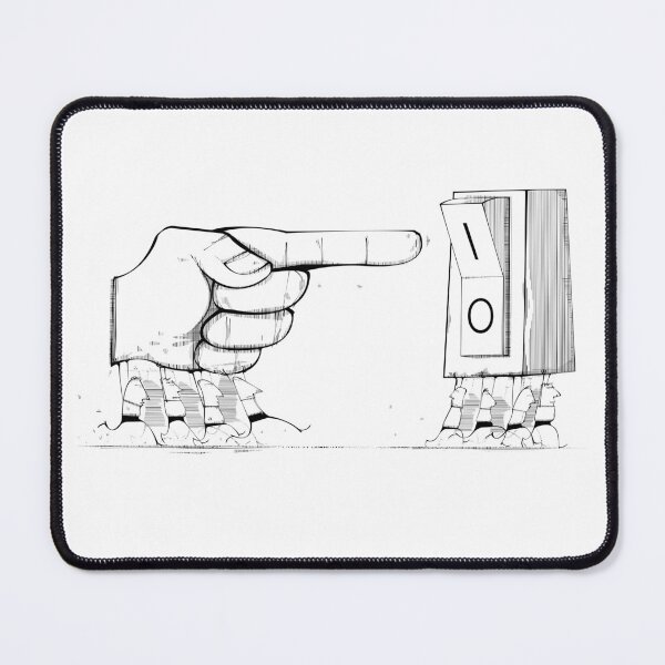 Item preview, Men Carrying Giant Finger & Button designed and sold by jcg76.