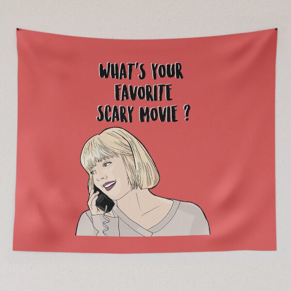 Item preview, What's Your Favorite Scary Movie? - Drew Barrymore - Scream designed and sold by PopShopDesignFR.