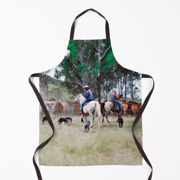 Item preview, CATTLE MUSTERING,  RANCH HORSES, COW PONY designed and sold by Barbara Jean Photo Art And Design.