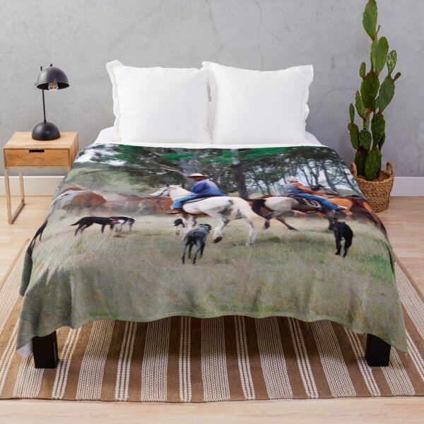 Item preview, CATTLE MUSTERING,  RANCH HORSES, COW PONY designed and sold by Barbara Jean Photo Art And Design.