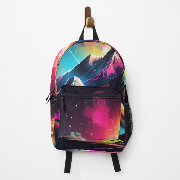 Item preview, neon mountains no 2 designed and sold by Sylwia Kuc.