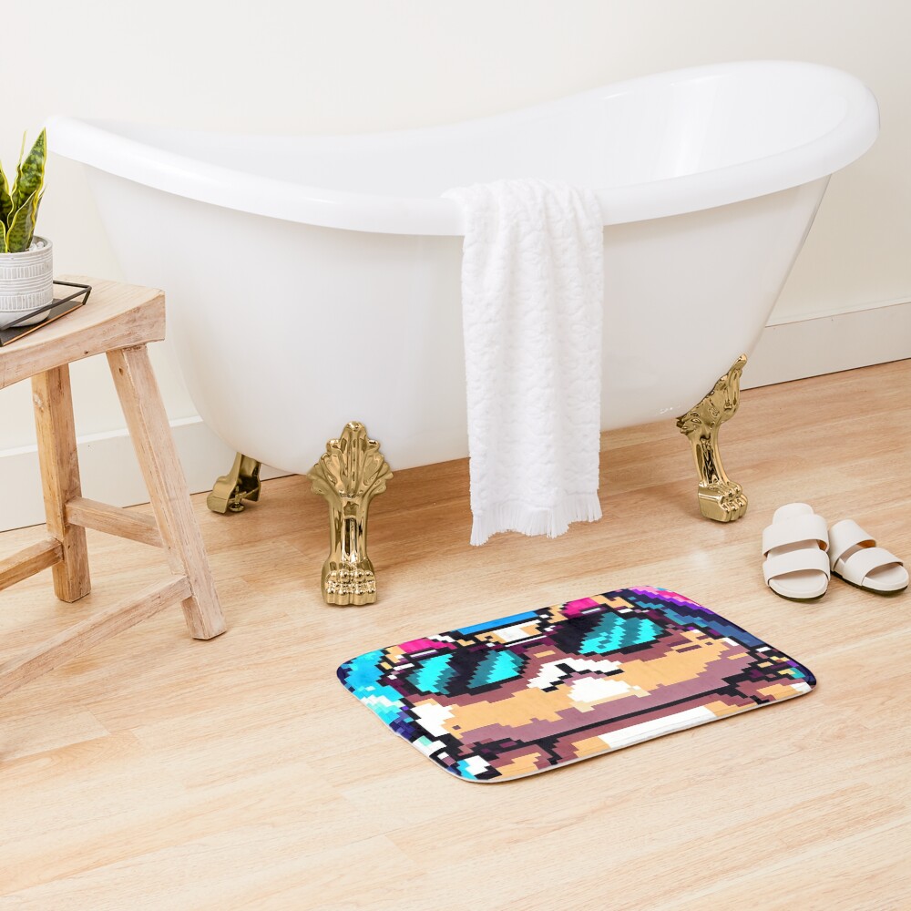 Item preview, Bath Mat designed and sold by workingblob.