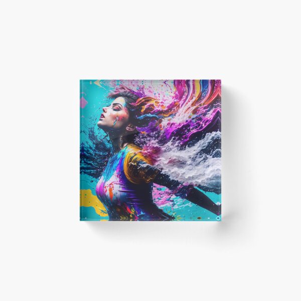 Item preview, A woman splashing designed and sold by M-Y-A-R-T-.
