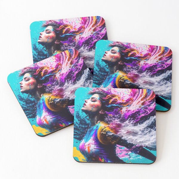 Item preview, A woman splashing designed and sold by M-Y-A-R-T-.