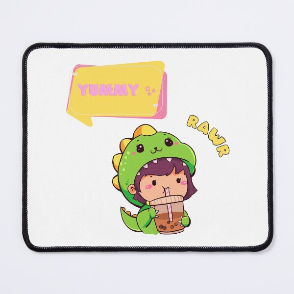 Item preview, Cute Chibi Dinosaur/Zilla Drink Yummy Iced Coffee Rawr designed and sold by RaeaSunShineDesigns.