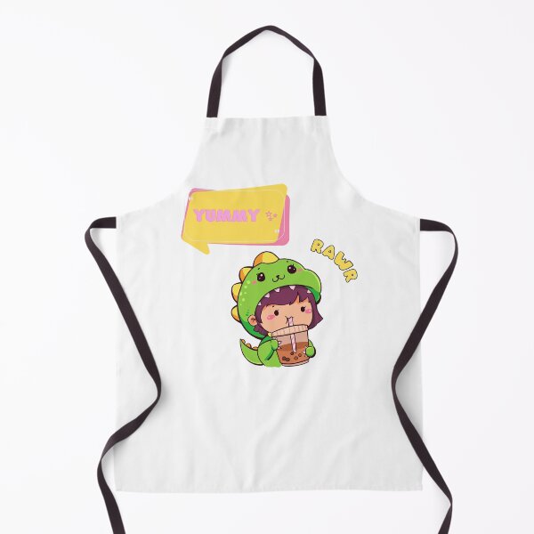 Item preview, Cute Chibi Dinosaur/Zilla Drink Yummy Iced Coffee Rawr designed and sold by RaeaSunShineDesigns.