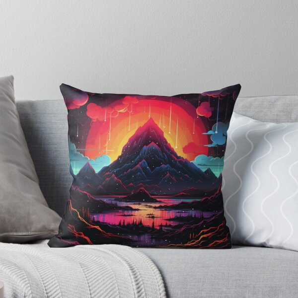 Item preview, neon mountains no 1  designed and sold by Sylwia Kuc.