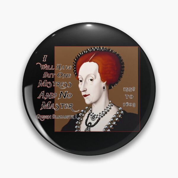 Item preview, Queen Elizabeth I Famous Quote designed and sold by KathteeDesign.