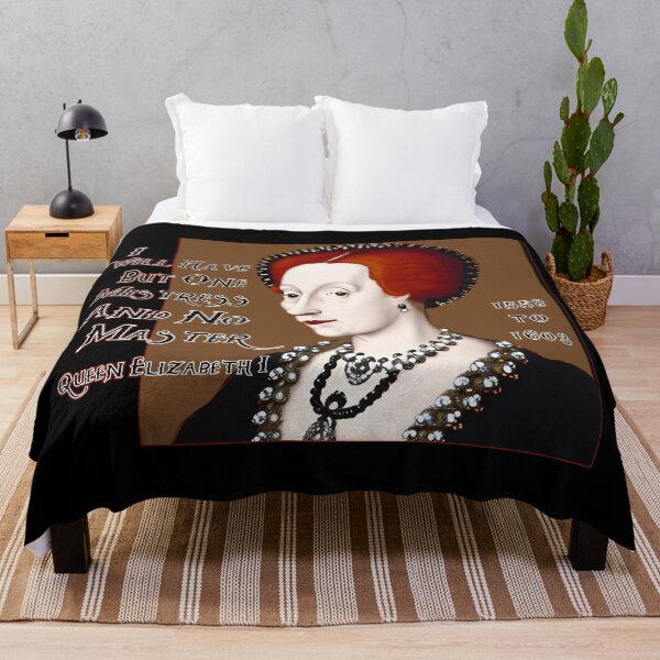 Item preview, Queen Elizabeth I Famous Quote designed and sold by KathteeDesign.