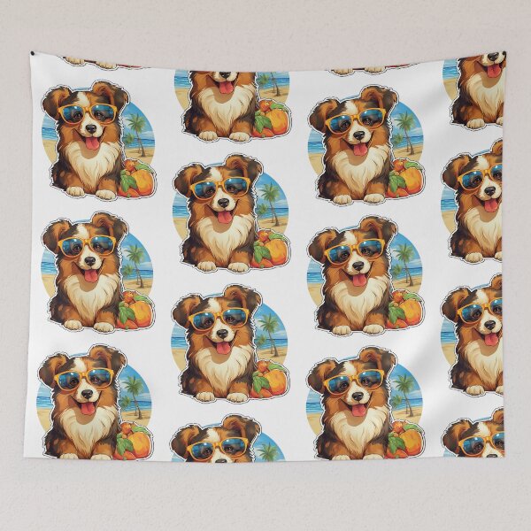 Item preview, Sunglasses beach dog designed and sold by CyprianCrafts.