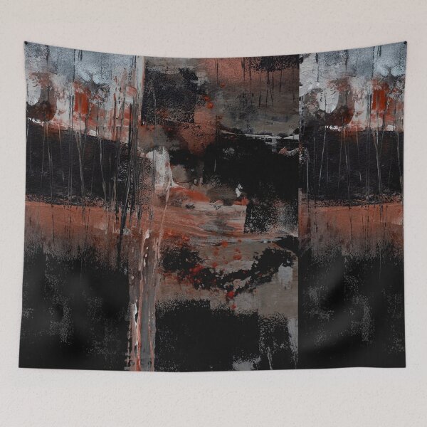 Item preview, Black orange abstract designed and sold by ElaSzczepaniak.