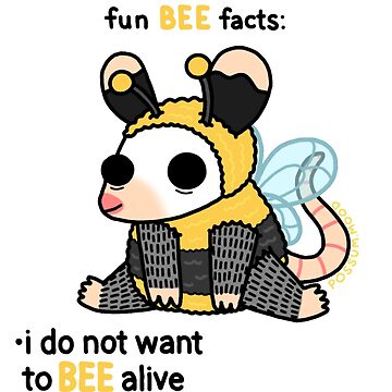 Artwork thumbnail, Bee Facts by possum-mood
