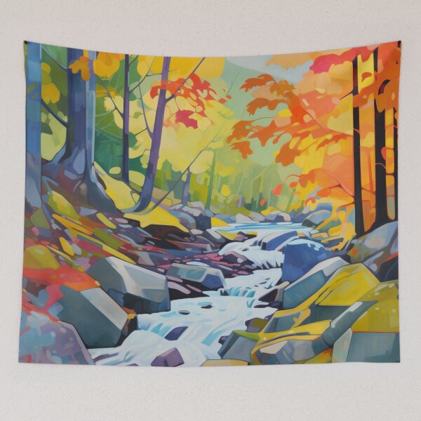 Item preview, Rhapsody in Hue: A Fauvist Interpretation- 1 designed and sold by Moisky Art.