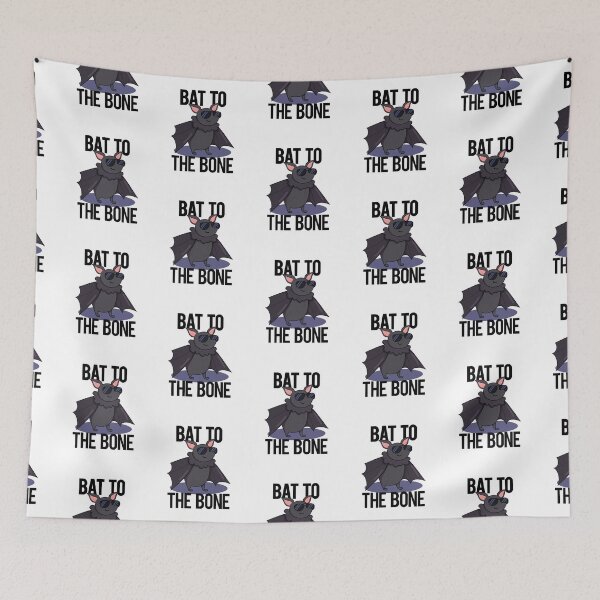 Item preview, Bat To The Bone Funny Bat Puns  designed and sold by punnybone.