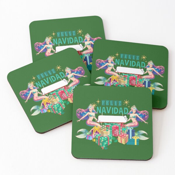 Artikelvorschau, Sirenas Green Ondine von Merfolk Mermaids Feliz Navidad entworfen und verkauft von SirenasWorld.