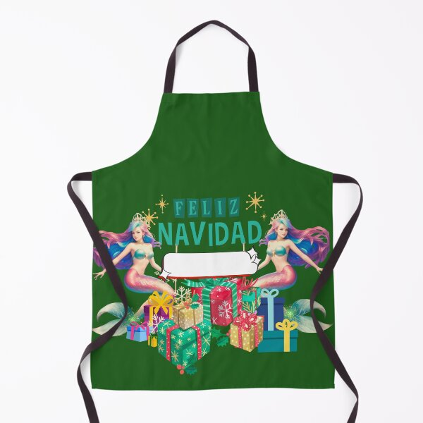 Item preview, Sirenas Green Ondine of Merfolk Mermaids Feliz Navidad designed and sold by SirenasWorld.