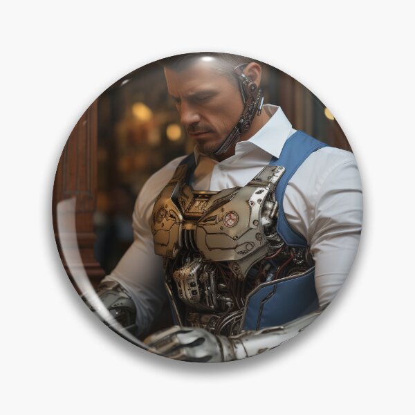Item preview, Robot Ethics Officer - Robo-Ethics Consultant designed and sold by TheBrainArt.
