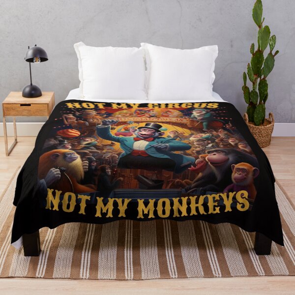 Item preview, Not My Circus Not My Monkeys designed and sold by Lab4YourStyle.