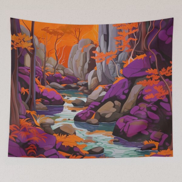 Item preview, Rhapsody in Hue: A Fauvist Interpretation- 2 designed and sold by Moisky Art.