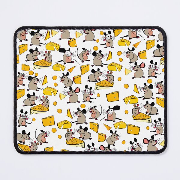 Item preview, Rats and Cheese Pattern designed and sold by shindeku.