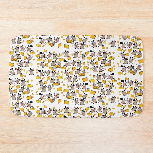 Item preview, Rats and Cheese Pattern designed and sold by shindeku.
