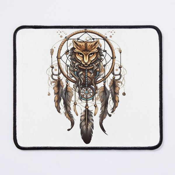 Item preview, dreamcatcher cat designed and sold by xTillePatterns.