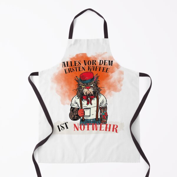 Item preview, Everything before the first coffee is self-defence, says our forest cat designed and sold by gringourmand.