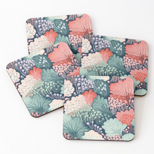 Item preview, Sea Coral Pastel Color Pattern designed and sold by Aelbrn.